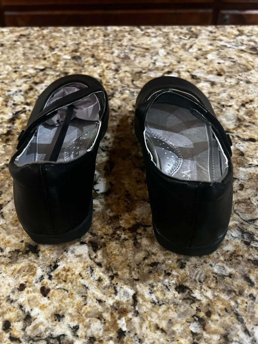 New - Nautica Girls Black Mary Jane Dress Shoes